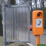 Notrufsaeulenschutz links gut sichtbar